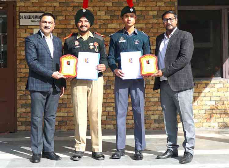 Doaba College NCC Cadets Felicitated