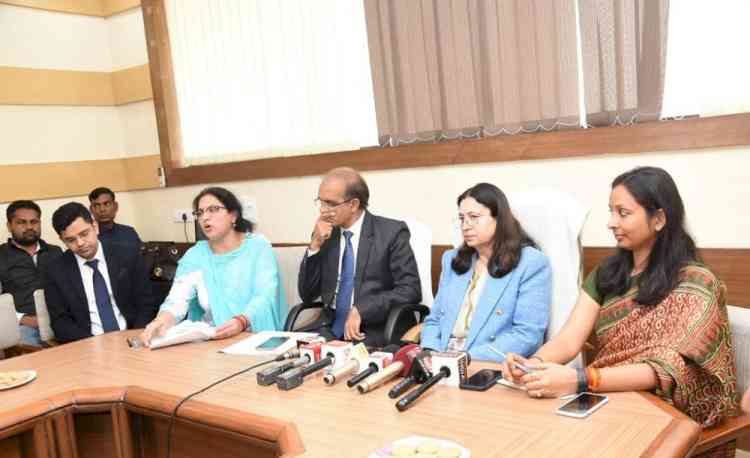 Panjab University hosted press meet with VC Prof Renu Vij