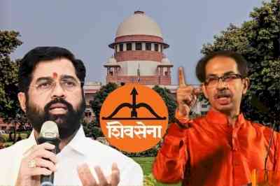 SC refuses to stay EC order recognising Shinde group as official Shiv Sena