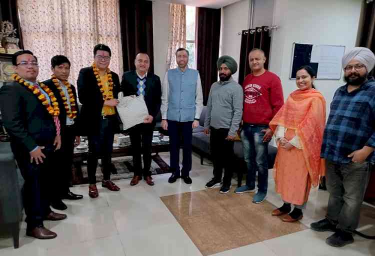 Delegation from Camarines Sur Polytechnic Colleges, Philippines visits Panjab University