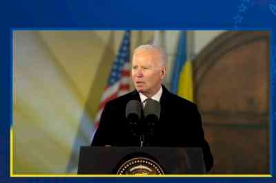 Putin's craven lust for land & power will fail: Biden