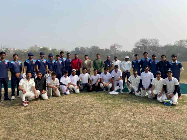 IKG PTU Inter College Cricket Tournament inaugurated at DAVIET
