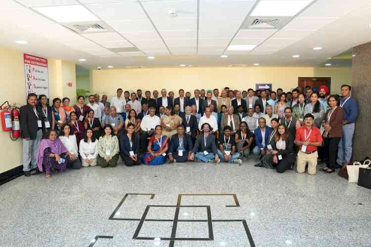 The first edition of the “Hyderabad Life Science Innovation Cluster Meeting” held at Genome Valley