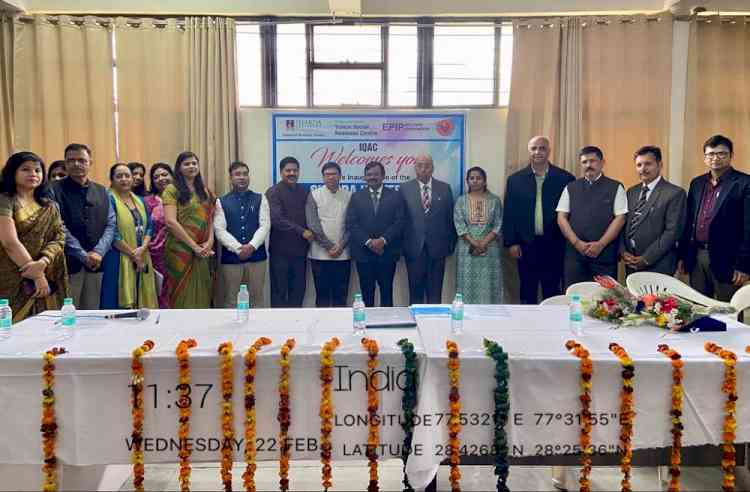 Sharda University established a Skill development center at Export Promotion Industrial Park  