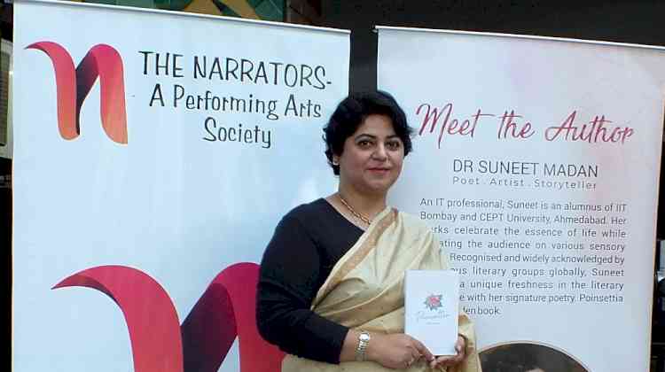 Art-Lit Adaptation marks the launch of poetry book 'Poinsettia' by Dr. Suneet Madan