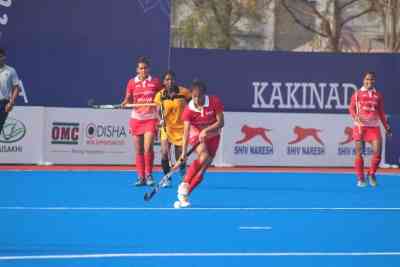 Sr women's hockey nationals: Jharkhand, Haryana, Maharashtra win league matches