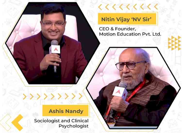 “People committing violence will not die of disease but due to stress and fear of foolishness” says Sociologist Ashish Nandy  