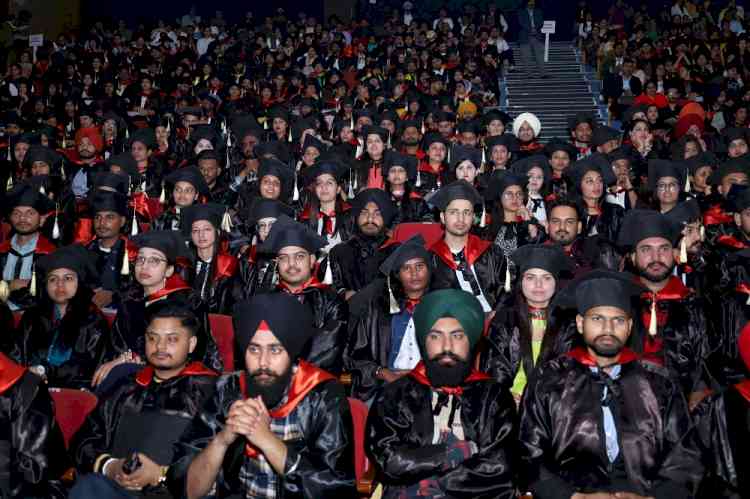 Balkar Singh confers degrees on  1251 students at 8th Convocation of CT Group