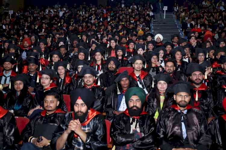 Balkar Singh confers degrees on  1251 students at 8th Convocation of CT Group