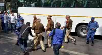 Sanjay Singh, Gopal Rai & Saurabh Bharadwaj among 50 AAP leaders detained