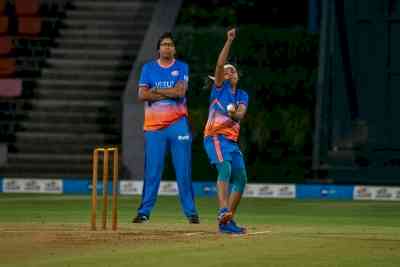 Mumbai Indians continue training ahead of inaugural season of Women's Premier League