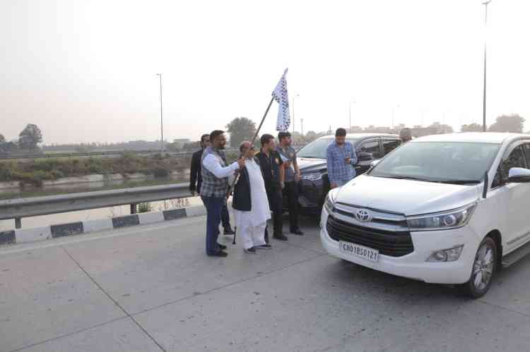  Awareness jeep rally organised to stop residents dumping waste in Sidhwan canal  