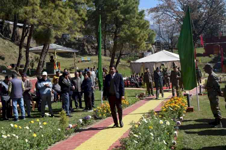 DC inaugurated Brigadier Sher Jung Thapa Park in Dharamshala