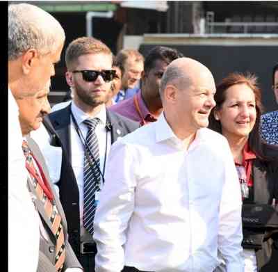 Scholz visits SUN Mobility facility in B'luru, checks out futuristic energy solutions