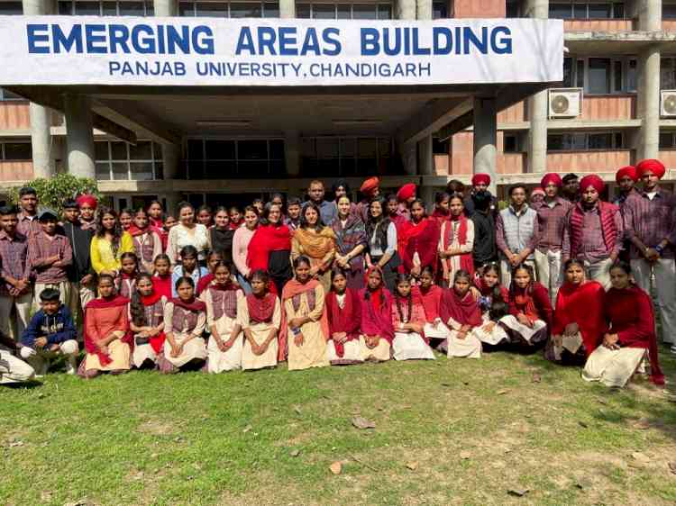 Interactive Sessions during a visit of School Students at UIFT