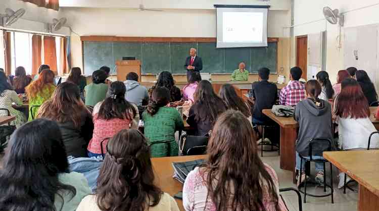 Interactive session with Alumni Dr. Harmesh Kumar