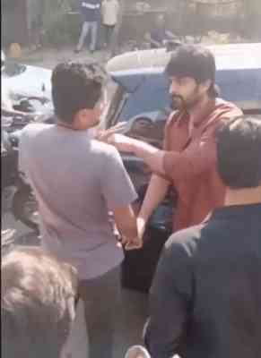 Naga Shaurya becomes real-life hero as he confronts abusive man