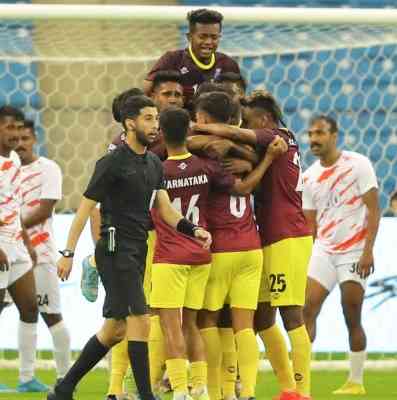 Santosh Trophy: Karnataka make history, beat Services to reach final after five decades