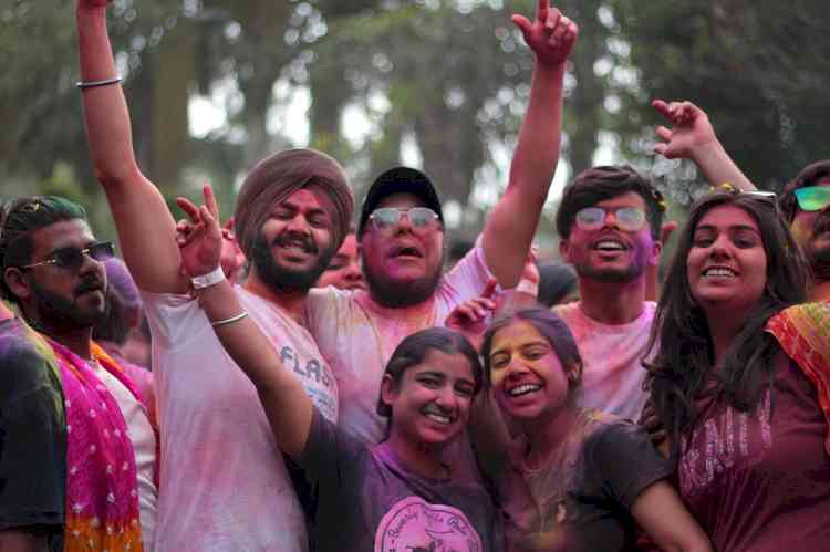 PCTE Group of Institutes Ludhiana organized “Rangistaan-The Disco Holi”