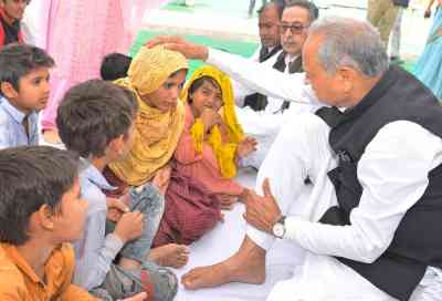 Raj govt announces financial aid for families of youths charred to death in Haryana