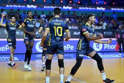 PVL: Kochi Blue Spikers finish campaign with win over Mumbai Meteors