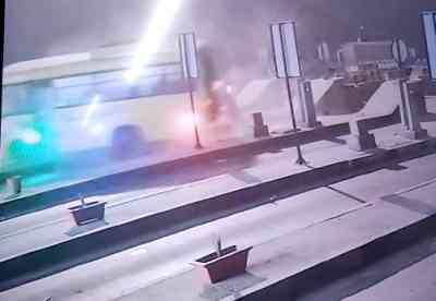 Speeding bus kills guard at toll plaza in Greater Noida