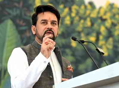 Rahul Gandhi has a habit of defaming India in foreign lands: Anurag Thakur