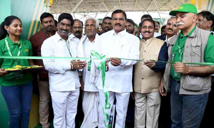 Telangana Agriculture minister Singireddy Niranjan Reddy inaugurates India’s biggest Agri show ‘KISAN’ at Hyderabad