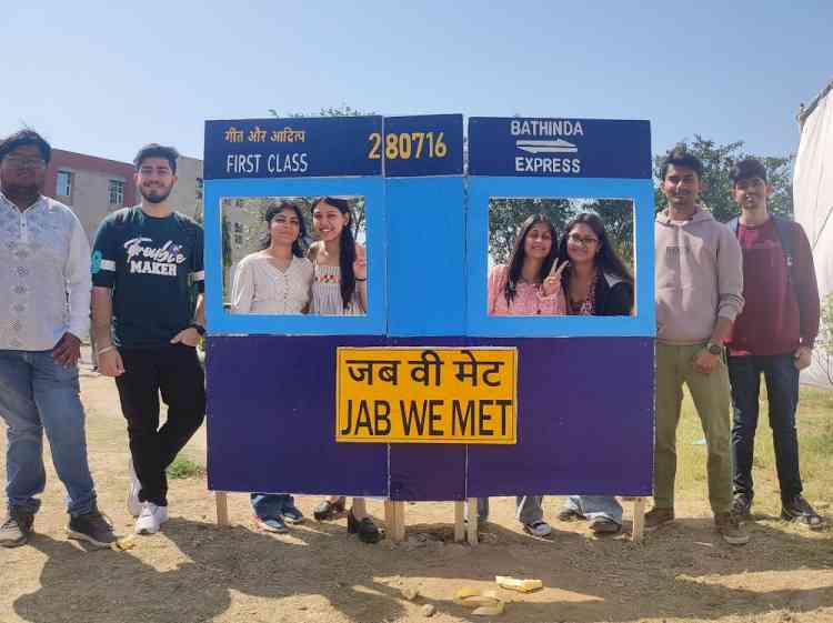 UIET reverberated with echoes of Goonj on its first day