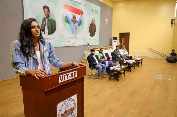 Academics and sports are equally important: P.V. Sindhu