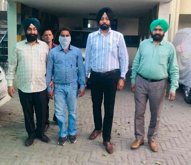 Vigilance Bureau arrests MC Ludhiana Nambardar for taking bribe Rs 1,000