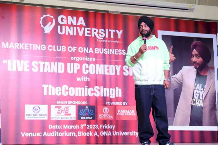 `The Live Stand-Up Comedy Show’ at GNA University