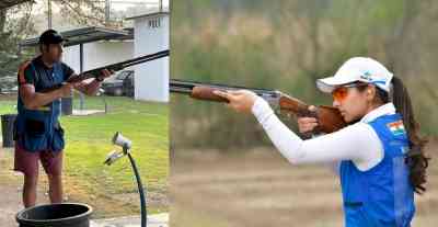 Shotgun World Cup: Skeet shooters Mairaj, Ganemat begin well in Doha