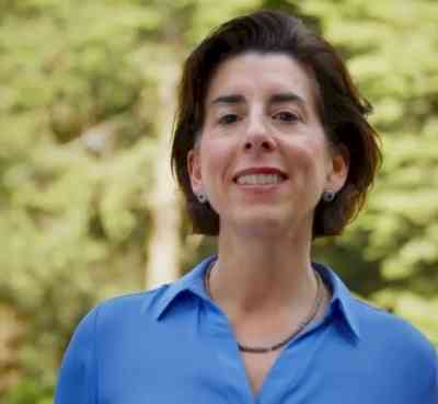 US Commerce Secretary Gina Raimondo reaching India for 4-day visit