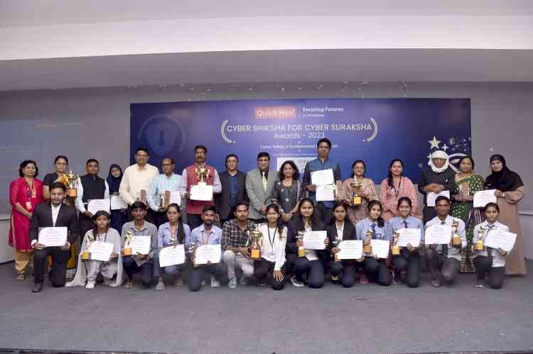 After successful ceremonies in Pune and Mumbai, Quick Heal’s CSR Initiative Takes ‘Cyber Shiksha For Cyber Suraksha Awards’ To Nagpur
