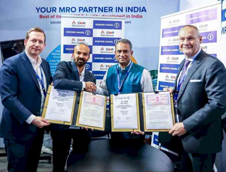 Kuehne+Nagel signs logistics service agreement with GMR Aero Technic, India's leading MRO   