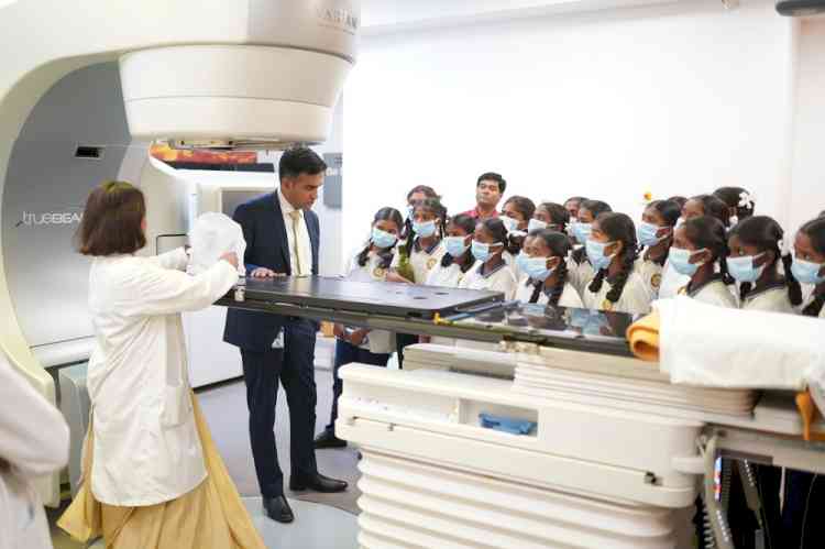 Aster CMI Hospital ignites passion for healthcare among female students of schools through awareness campaign