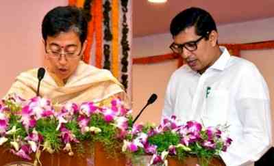 AAP's Atishi, Saurabh Bharadwaj sworn-in as Delhi ministers