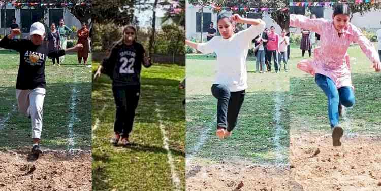 Dilpreet Kaur wins best athlete trophy at Dips Annual Athletics Meet