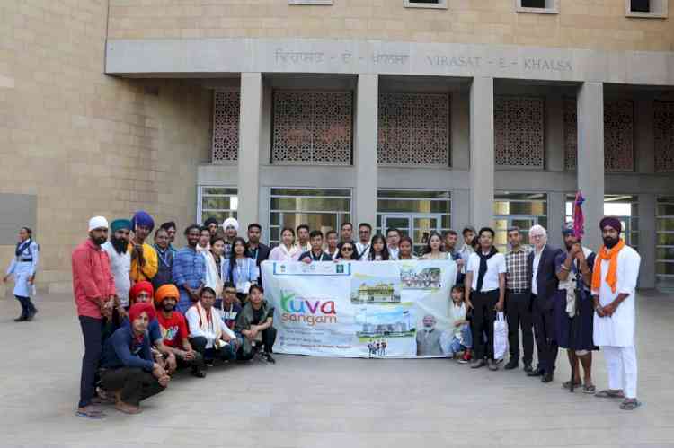 Yuva Sangam Manipur contingent learn about culture of Punjab during their visit to Bathinda, Patiala, Chandigarh and Sri Anandpur Sahib