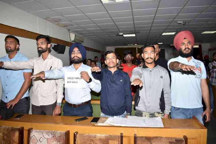 NSS Units Lyallpur Khalsa College organised a seminar on drug de-addiction