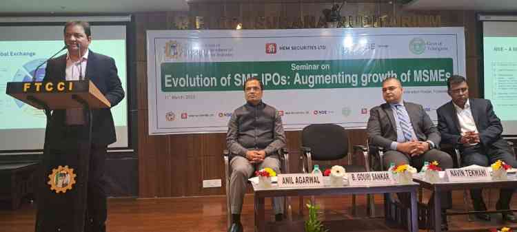 Seminar on Evolution of SME IPOs: Augmenting Growth of MSMEs held by FTCCI