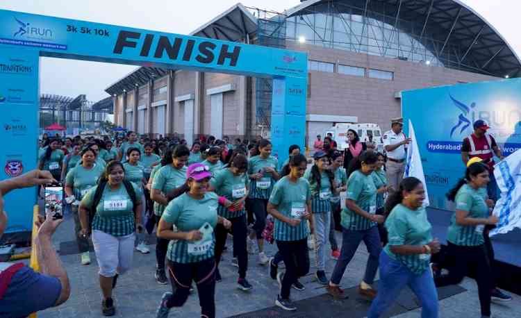 I-Run, Hyderabad’s first exclusive women’s run held