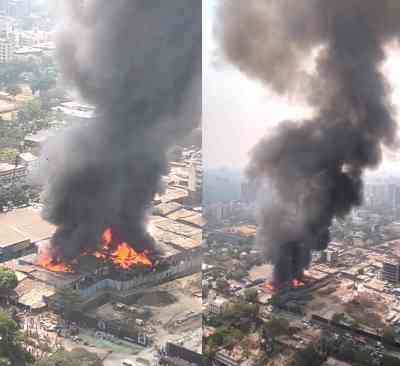 Fire engulfs Mumbai's famed Jogeshwari furniture market, no casualties