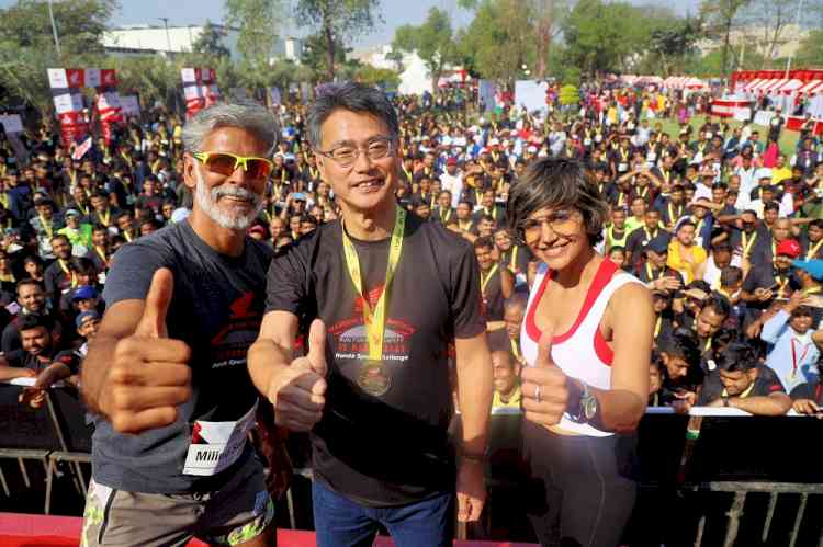 Manesar comes alive with first edition of Honda Manesar Half Marathon