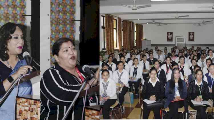 Pre wing workshop organised by Dips chain with resolution to make students self-reliant