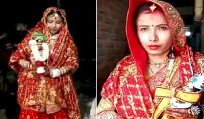 Woman 'marries' Lord Krishna in UP district