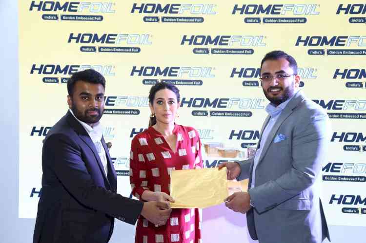 LSKB Aluminium Foils launches HOMEFOIL, India’s 1st Golden Embossed Foil at AAHAR 2023