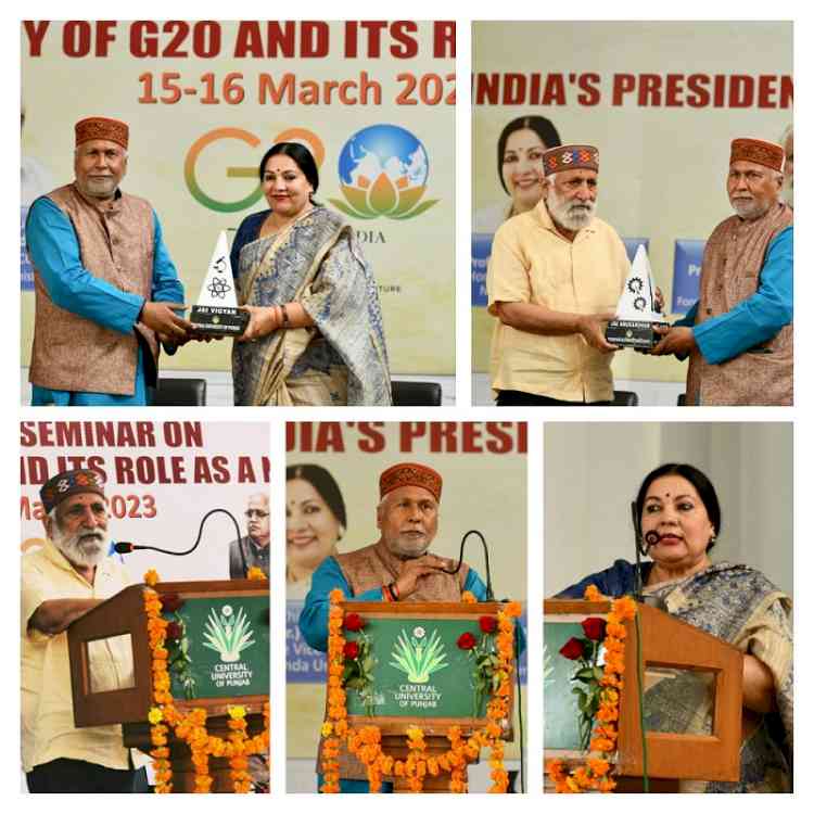 2-Day ICSSR sponsored national seminar on “India’s Presidency of G20 and its role as a Nation Initiator” commenced at CUPB