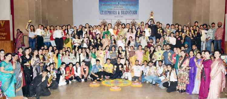 KMV successfully organises Inter-College IT Euphoria KITE-2023 & Brainstorm-2023